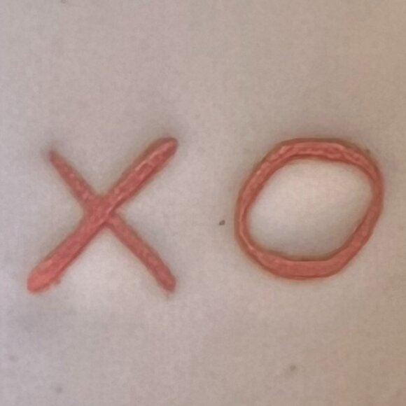 HEARTH & HAND with Magnolia XO Glazed Off-White Stoneware Mug ~ Hugs and Kisses - Picture 7 of 10